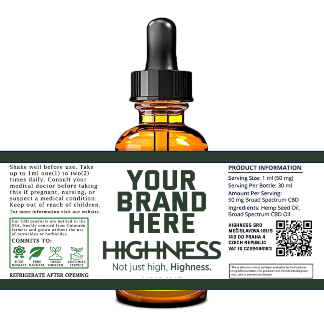 Full Spectrum CBD Oil - private label - CUSTOM QUOTES